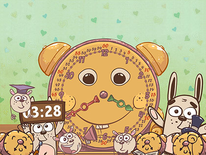 Educational Children's Clock cover