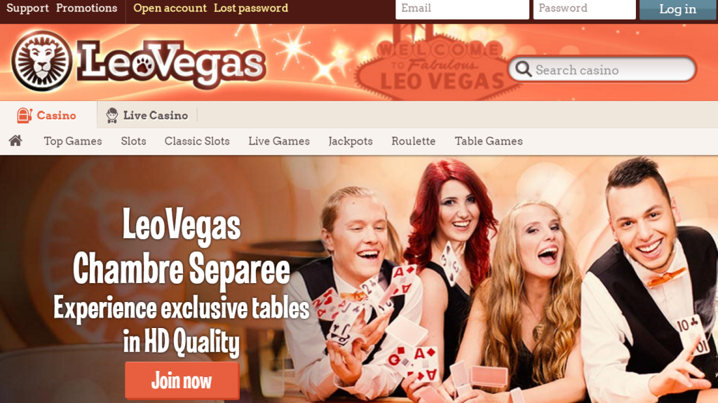 Top 7 Live Dealer Casinos - Leo Vegas