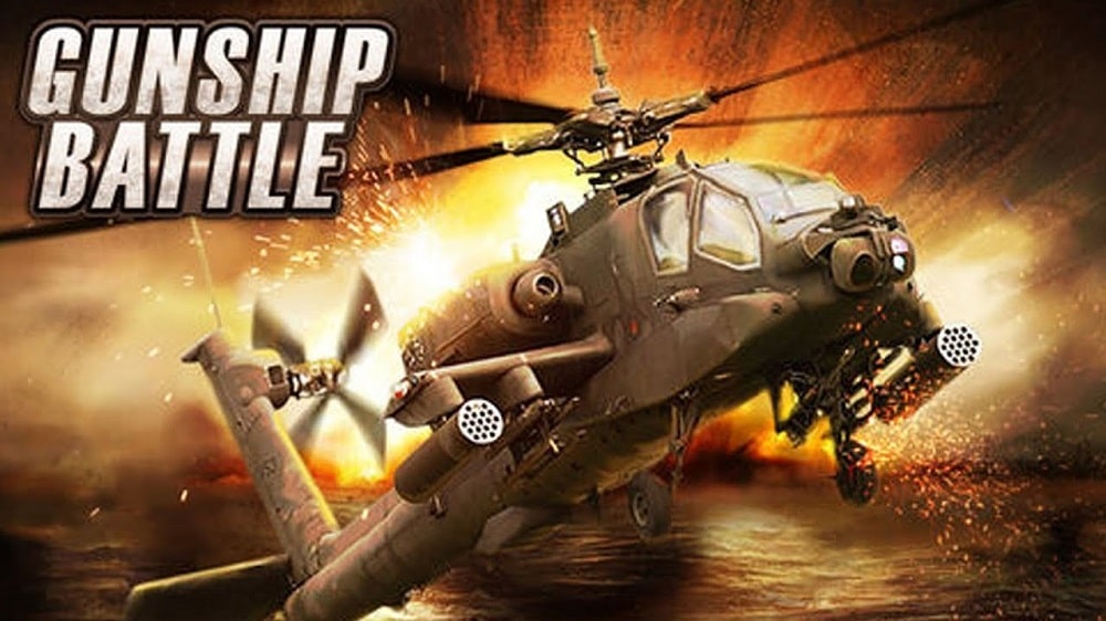 Gunship Battle - a helicopter 3D Android game best android 2d games