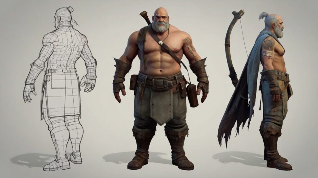 The Art of 2D Character Modeling for Modern Games