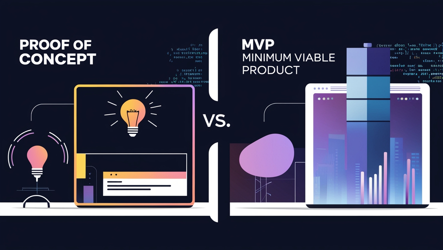 PoC vs. MVP: What’s the Difference and Why It Matters