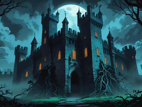 Gothic and Dark Art: Perfect for Mystery and Horror Games