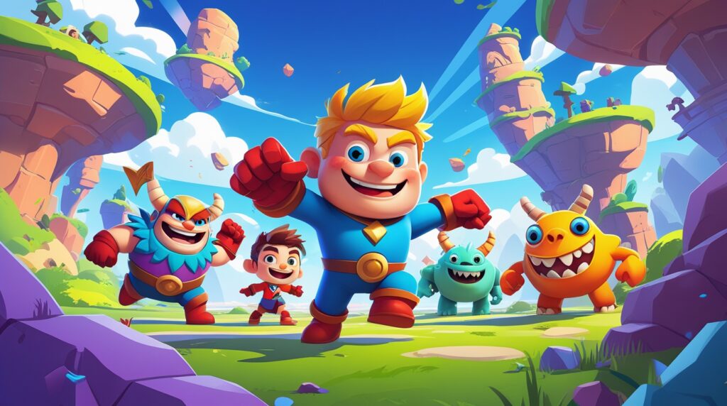 Bright colors, great appeal: the advantage of cartoon art