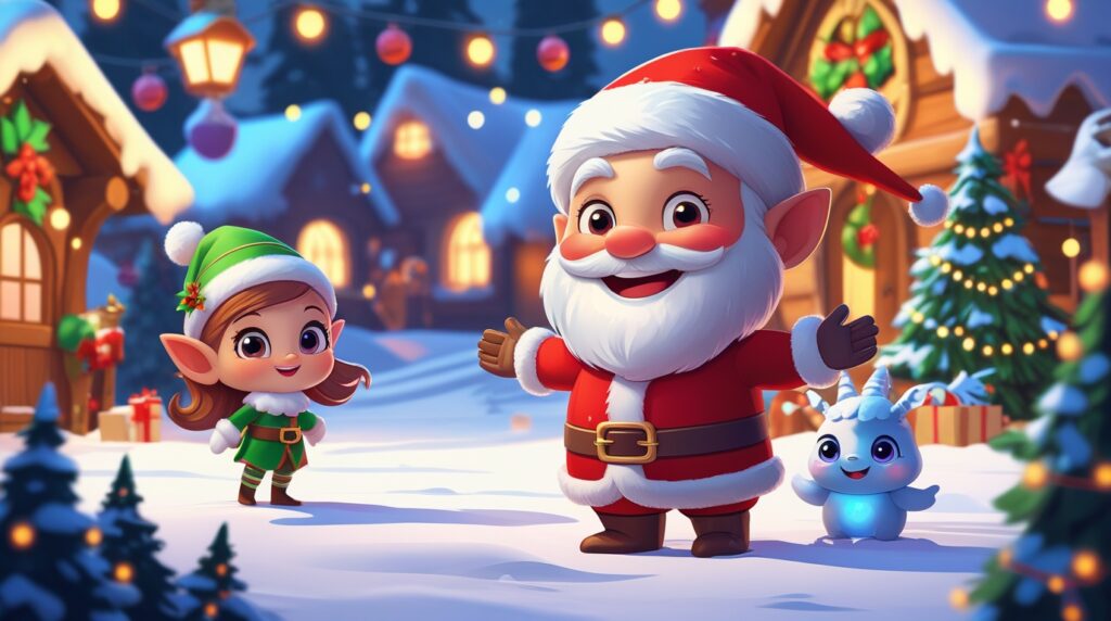 Character Design for Christmas Games: Holiday Magic